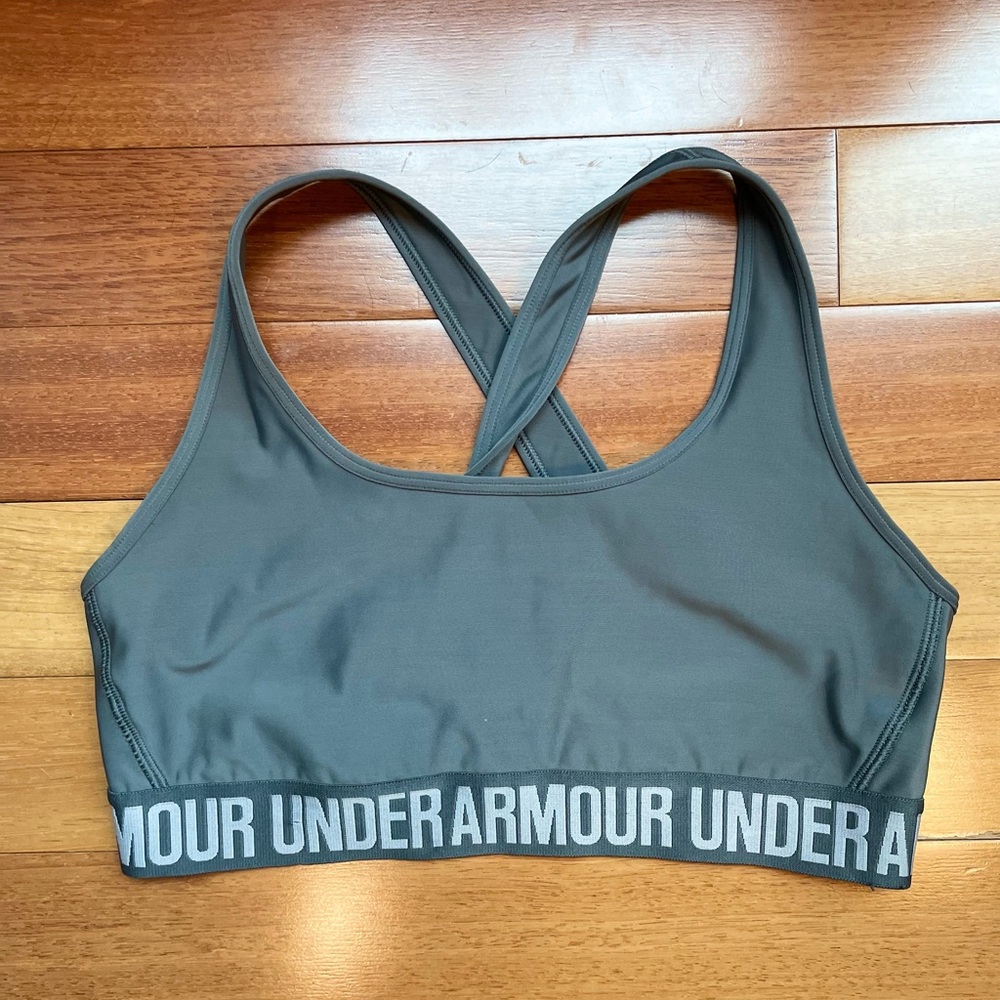 Under Armour Charcoal Sports Bra